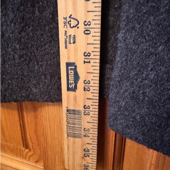 Wilfred M 100% Merino Wool open front cardigan Wide sleeve minimalist - Picture 8 of 8